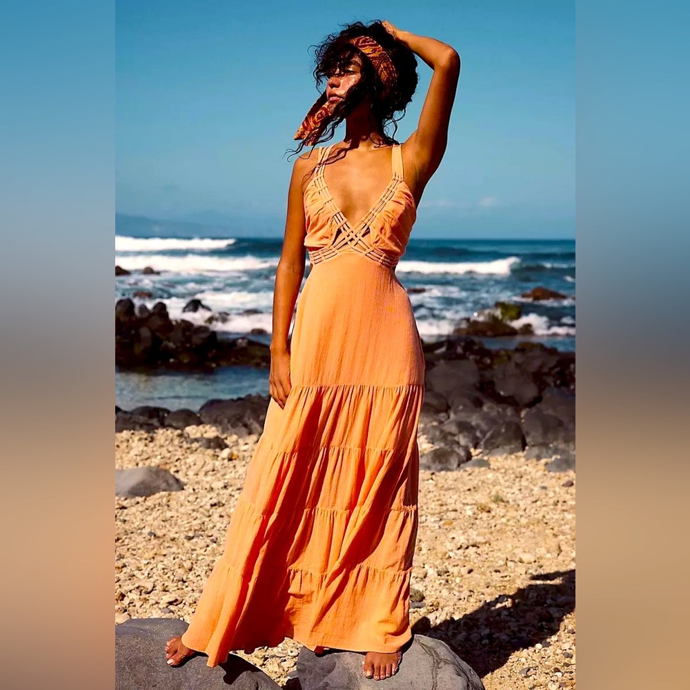 Free People Auralie Maxi Dress